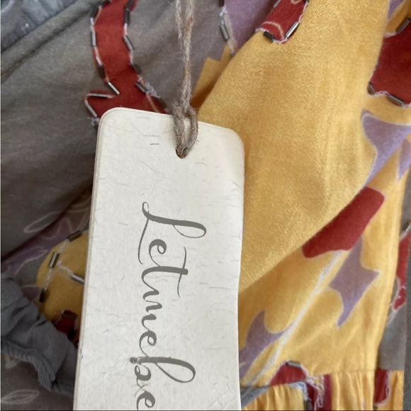 New Anthropologie Let Me Be Beaded Midi Maxi Dress $268 XS - Picture 5 of 7